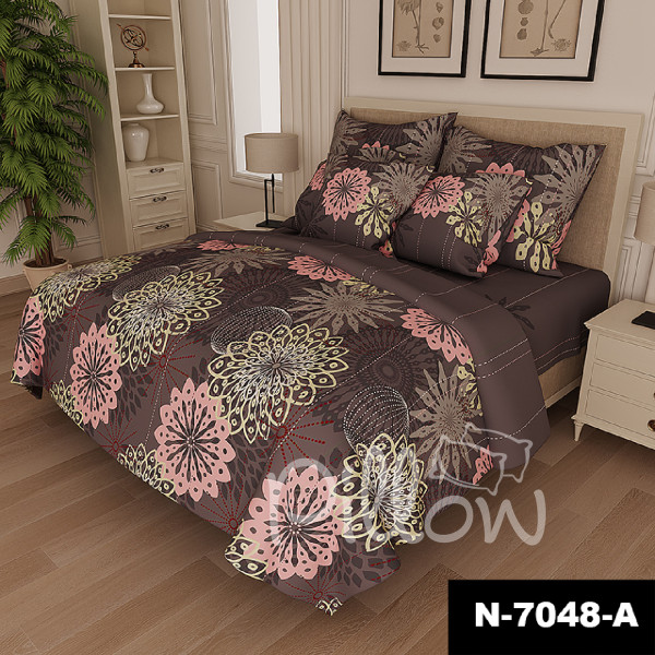 Комплект постельного белья бязь голд «n-7048-a» NazTextile