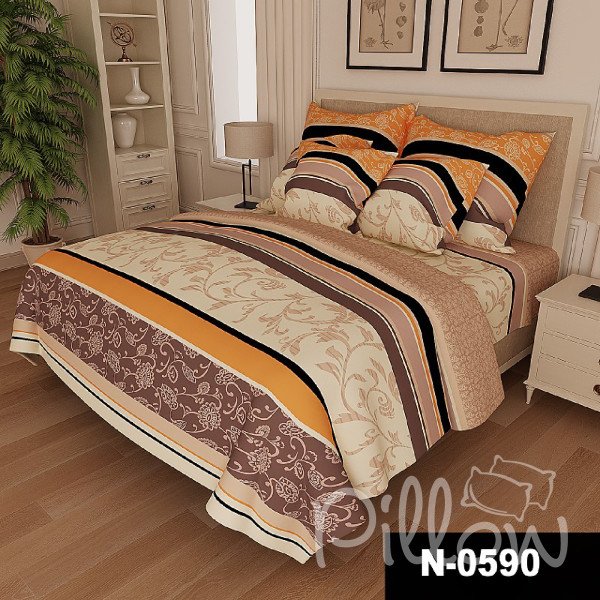 Комплект постельного белья бязь голд «n-0590» NazTextile