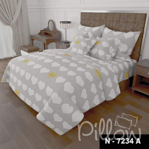 Комплект постельного белья бязь голд «n-7234-a» NazTextile