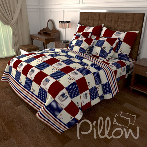Комплект постельного белья бязь голд «n-7102-original» NazTextile