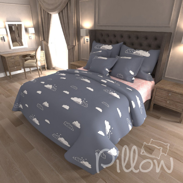 Комплект постельного белья бязь голд «n-7235-a-b» NazTextile