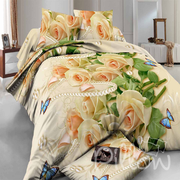 Комплект постельного белья ранфорс «zhx-693-mn-2» NazTextile