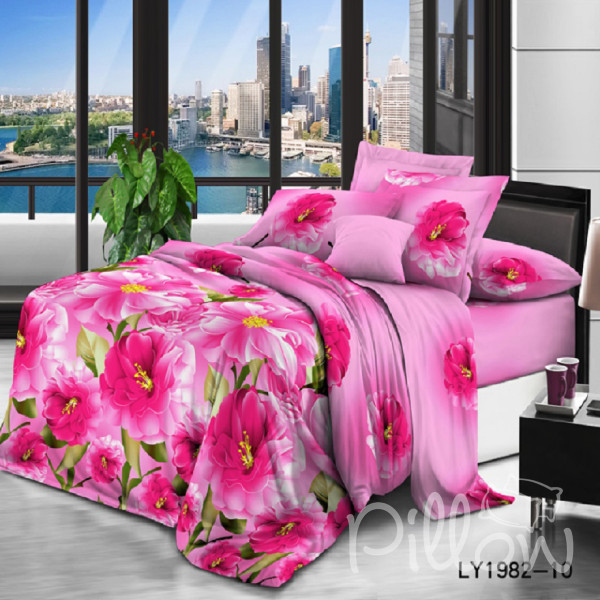 Комплект постельного белья полиэстер «ly-1982» NazTextile