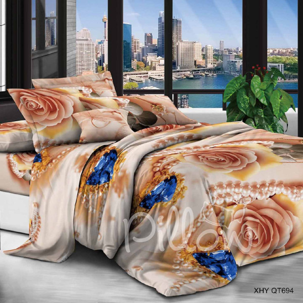 Комплект постельного белья полиэстер «xhy-qt-694» NazTextile