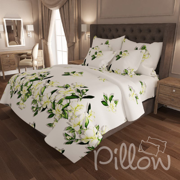 Комплект постельного белья бязь голд «n-6912-a-white» NazTextile