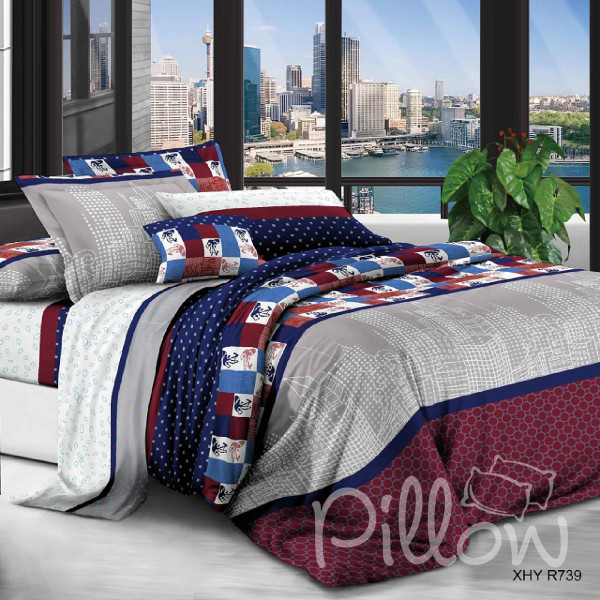 Комплект постельного белья полиэстер «xhyr-739» NazTextile