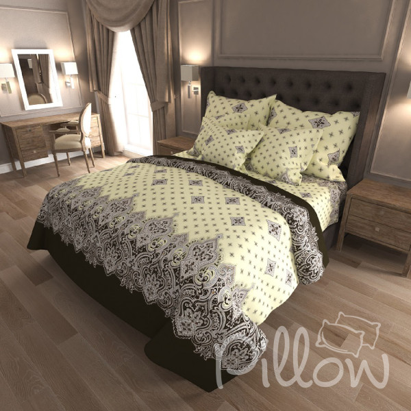 Комплект постельного белья бязь голд «n-6979» NazTextile