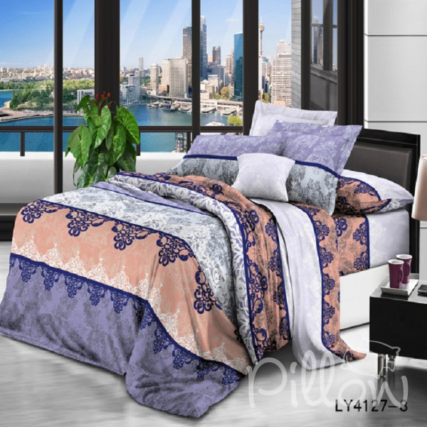 Комплект постельного белья полиэстер «ly-4127» NazTextile