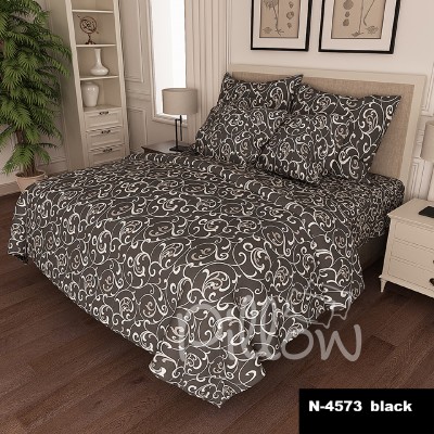 Комплект постельного белья бязь голд «n-4573-black» NazTextile