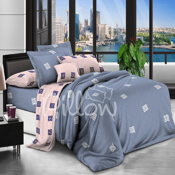 Комплект постельного белья сатин «xhyr-2237-a-b» NazTextile