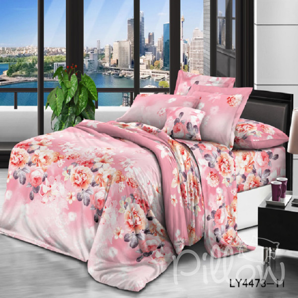 Комплект постельного белья полиэстер «ly-4473» NazTextile