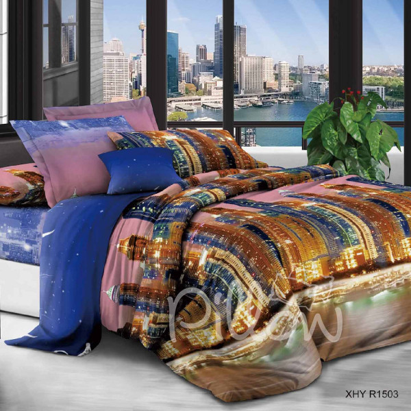 Комплект постельного белья полиэстер «xhyr-1503» NazTextile