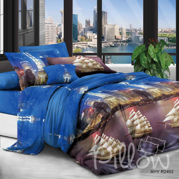 Комплект постельного белья полиэстер «xhyr-2492» NazTextile
