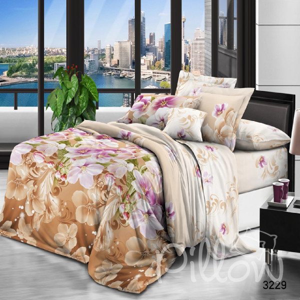 Комплект постельного белья полиэстер «3229» NazTextile