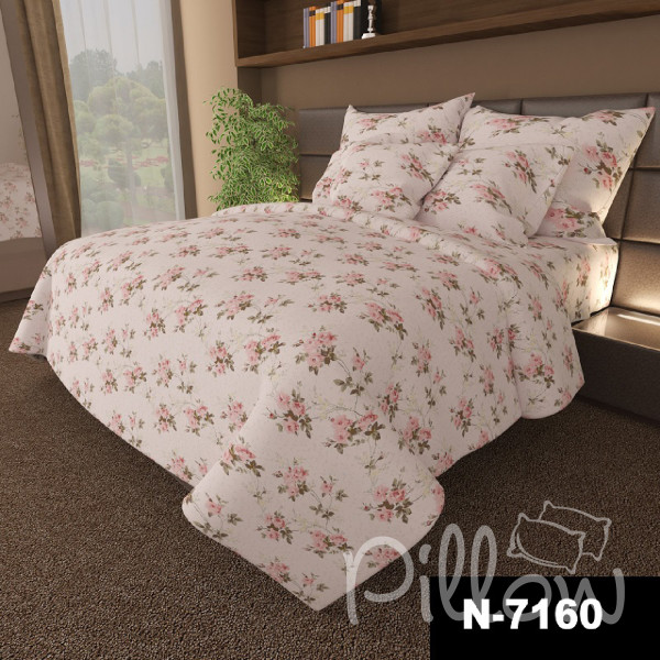 Комплект постельного белья бязь голд «n-7160» NazTextile