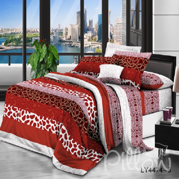 Комплект постельного белья полиэстер «ly-4474» NazTextile