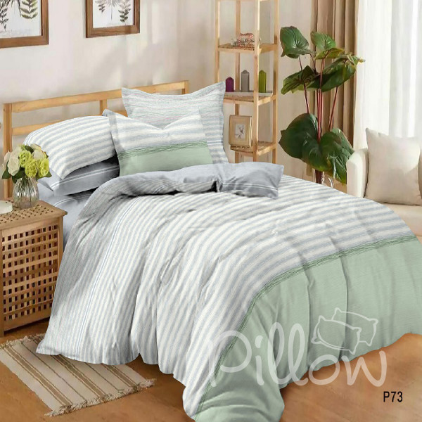Комплект постельного белья сатин «p-73-a-b» NazTextile