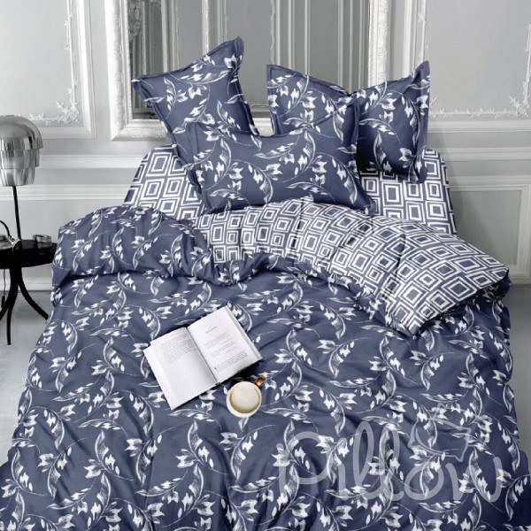 Комплект постельного белья сатин «74-1-a-b» NazTextile