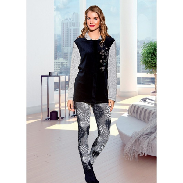 Велюровый костюм «15585» Lady Lingerie