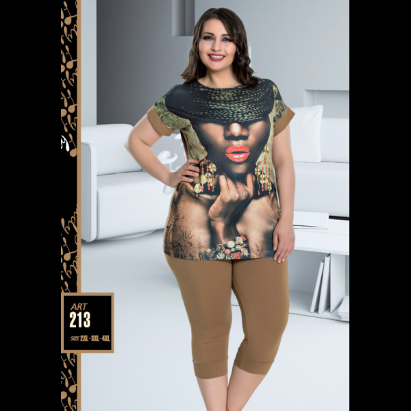 Пижама женская «213 - 4XL» Lady Lingerie