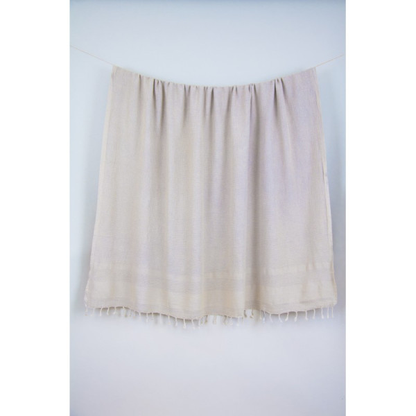 Плед-накидка «Stone Throw beige» Barine
