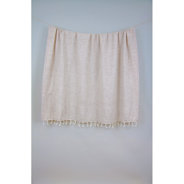 Плед-накидка «Tan Throw beige» Barine
