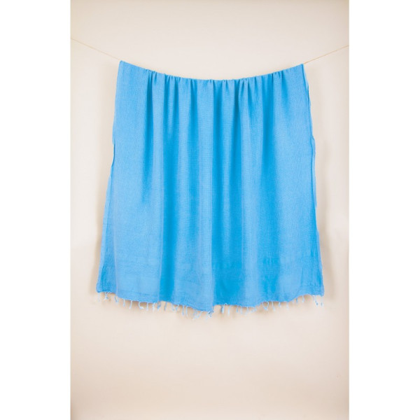 Плед-накидка «Stone Throw turquoise» Barine