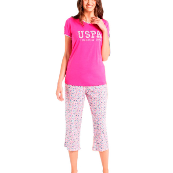 Футболка и бриджи «15601» фуксия | U.S. Polo Assn