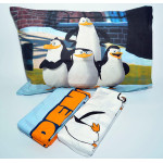 Детский комплект постельного белья ранфорс «Penguins Party» TAC