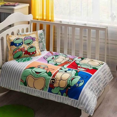 Детский комплект постельного белья ранфорс «Ninja Turtles Baby» TAC