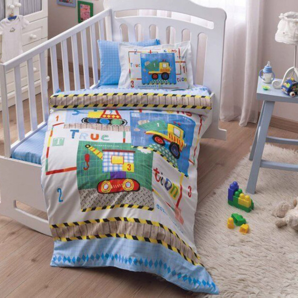 Детский комплект постельного белья ранфорс «Toys Baby» TAC