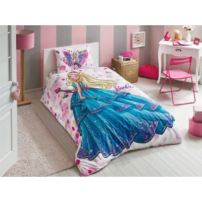 Детский комплект постельного белья ранфорс «Barbie Dream» TAC