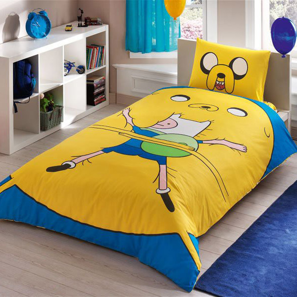 Детский комплект постельного белья ранфорс «Adventure Time» TAC
