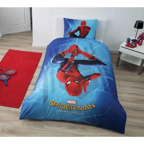 Детский комплект постельного белья ранфорс «Spiderman Homecoming» TAC