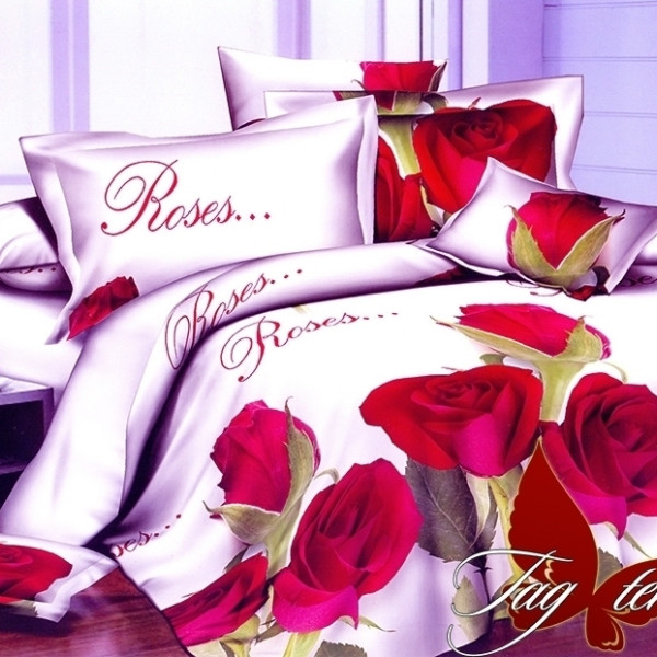 Комплект постельного белья полисатин «PS-NZ2189» TAG