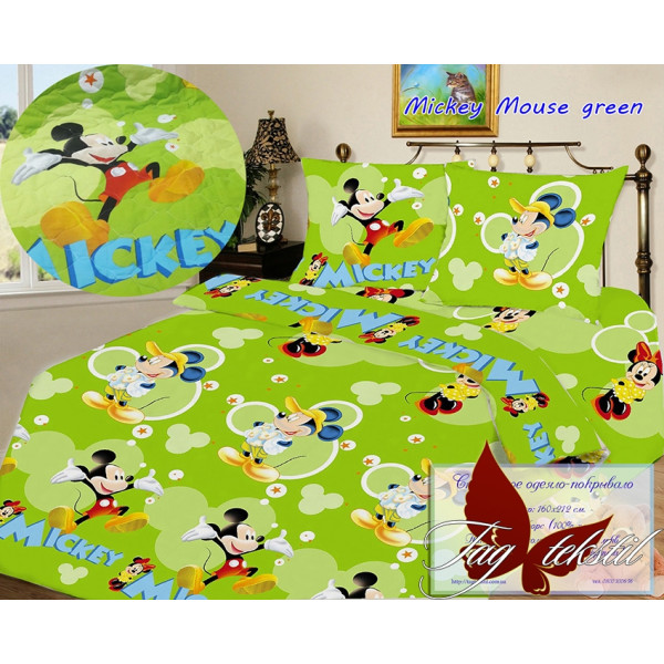 Стеганное покрывало-одеяло «Mickey Mouse» TAG