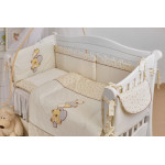 Комплект в детскую кроватку 7 предметов Twins «Teddy Love R-006»
