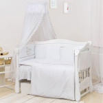 Комплект в детскую кроватку 7 предметов Twins «Vintage Baby R-004»