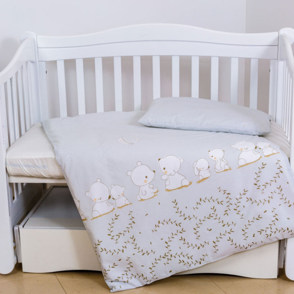 Детское постельное белье в кроватку Twins «Umka baby E-015»