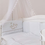 Комплект в детскую кроватку 7 предметов Twins «Vintage Baby R-004»