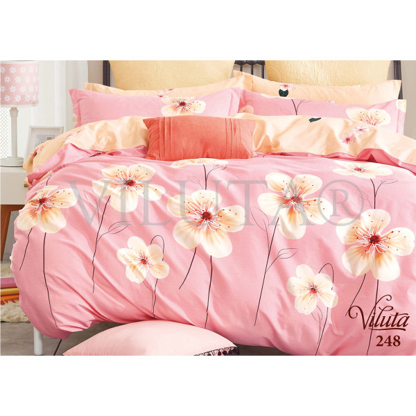 Комплект постельного белья «Satin Tvil-248» Viluta