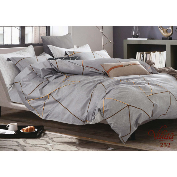 Комплект постельного белья «Satin Tvil-252» Viluta