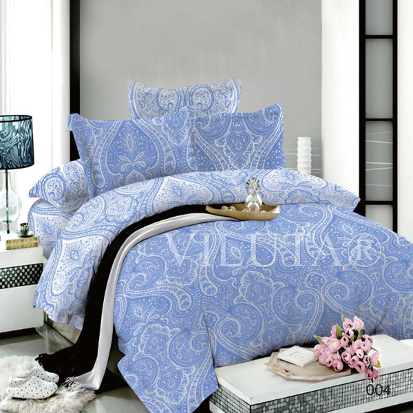 Комплект постельного белья «Poplin Damask-004» Viluta
