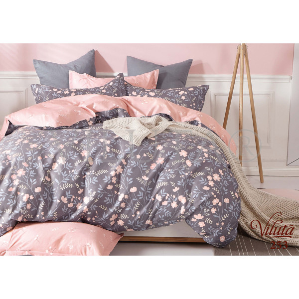 Комплект постельного белья «Satin Tvil-253» Viluta
