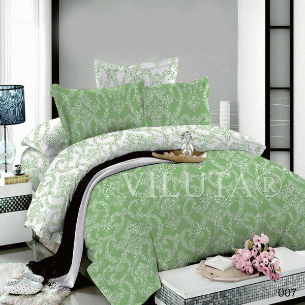 Комплект постельного белья «Poplin Damask-007» Viluta