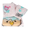 Детский комплект постельного белья поплин «Lovely» персик Hobby