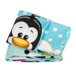 Детский комплект постельного белья поплин «Penguin» голуб Hobby
