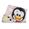 Детский комплект постельного белья поплин «Penguin» персик Hobby