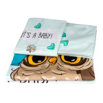 Детский комплект постельного белья поплин «Cool Baby» мятный Hobby