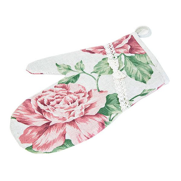 Рукавичка «Large pink Rose» Прованс